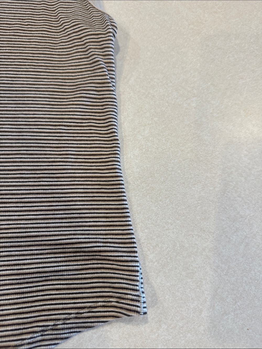 lululemon athletica Striped Tank Top in Beige and Black - Picture 5 of 10